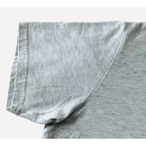 DISNEY GRAPHIC T-SHIRT, SHORT SLEEVE, WOMENS, XL, GREY, “NO PLANS - NO PROBLEM” - Picture 8 of 9